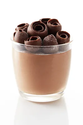 Verrine au chocolat et gianduja