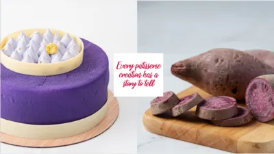 Every Patisserie Creation has a story to tell - Ube Cake