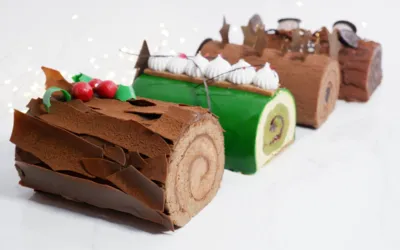 Every Patisserie Creation has a story to tell - Buche de Noel