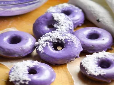 Coco-Ube Donut