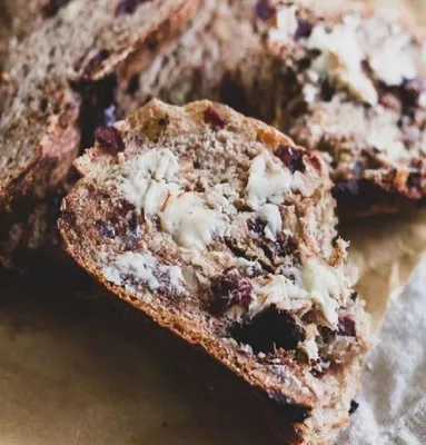 Dark Chocolate Cranberry Loaf