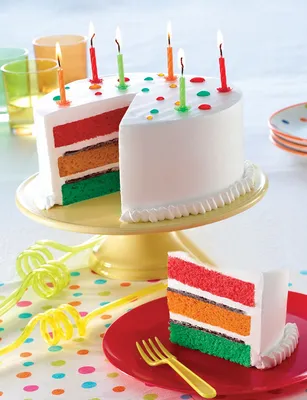 Rainbow Cake