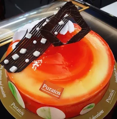 Sunset Cream Cake