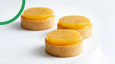 Healthier Mango Fruit Tart Sugar Reduced