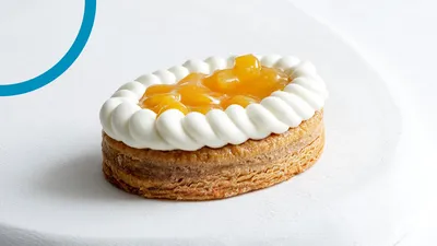More Sustainable Plant-Based Mango Fruit Tart